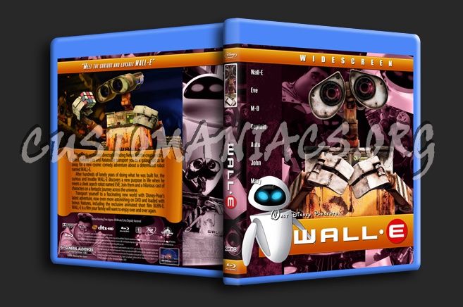 WallE blu-ray cover