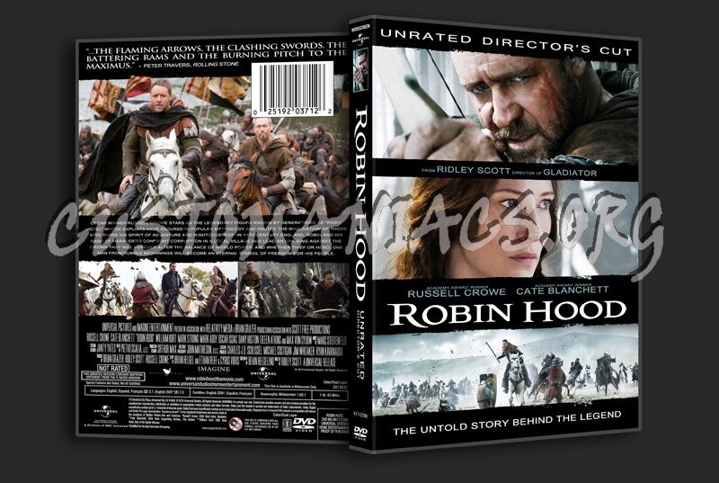 Robin Hood - Director's Cut dvd cover