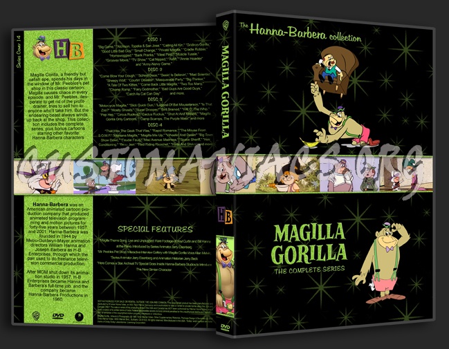 Hanna Barbera Collection dvd cover