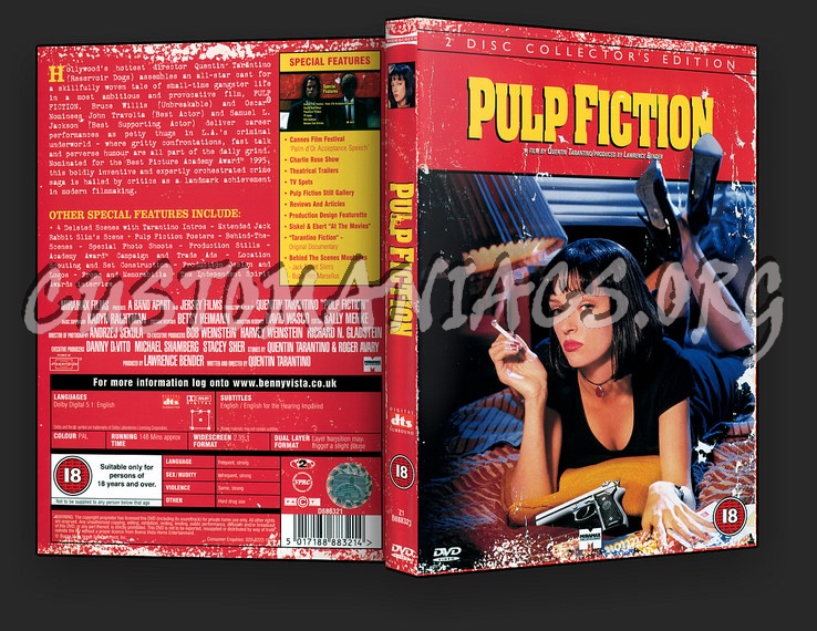 Pulp Fiction dvd cover