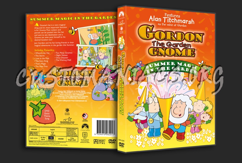 Gordon the Garden Gnome: Summer Magic in the Garden dvd cover