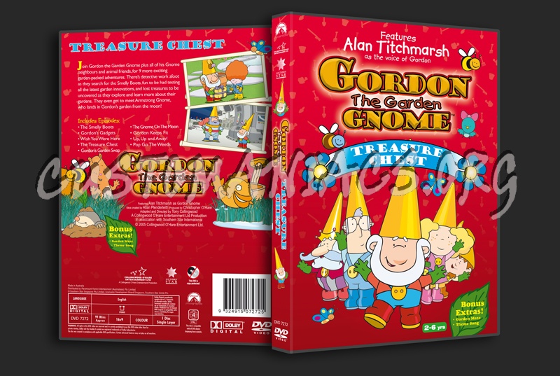 Gordon the Garden Gnome: Treasure Chest dvd cover