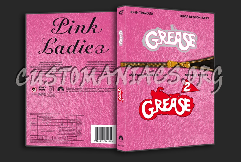 Grease / Grease 2 dvd cover