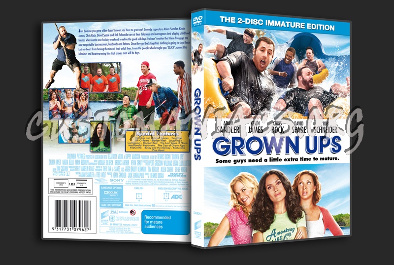 Grown Ups dvd cover