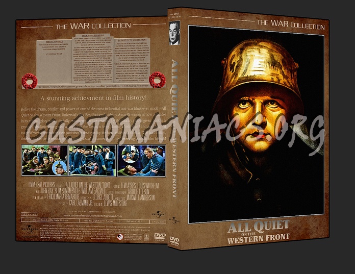 War Collection All Quiet on the Western Front dvd cover