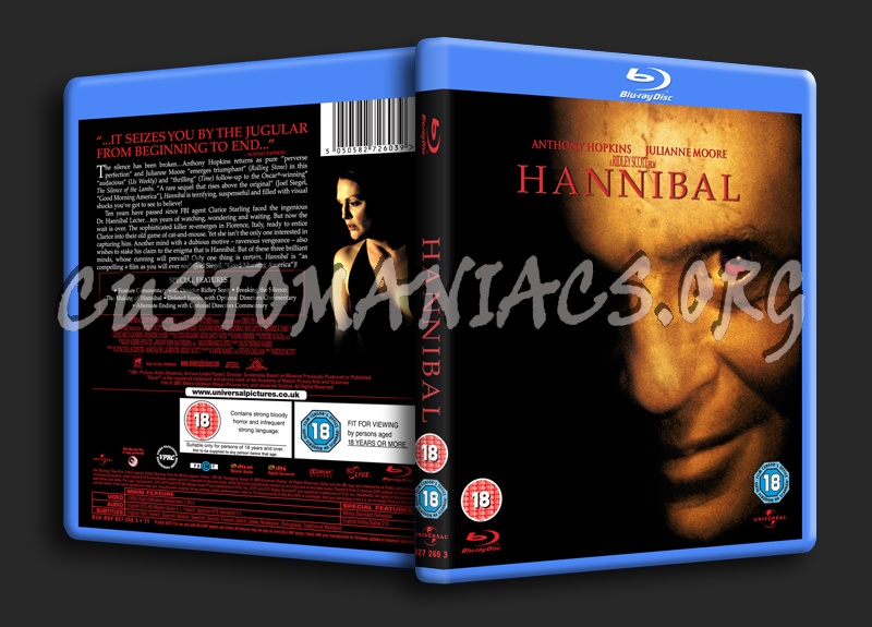 Hannibal blu-ray cover