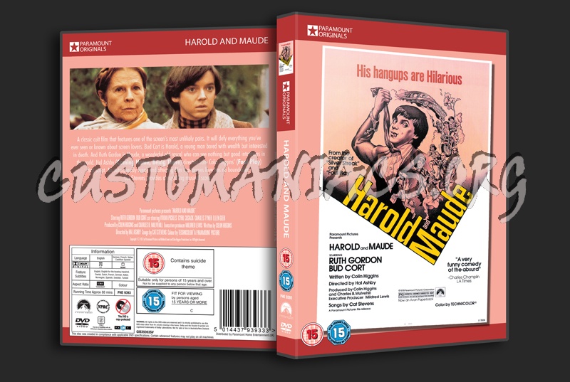 Harold and Maude dvd cover