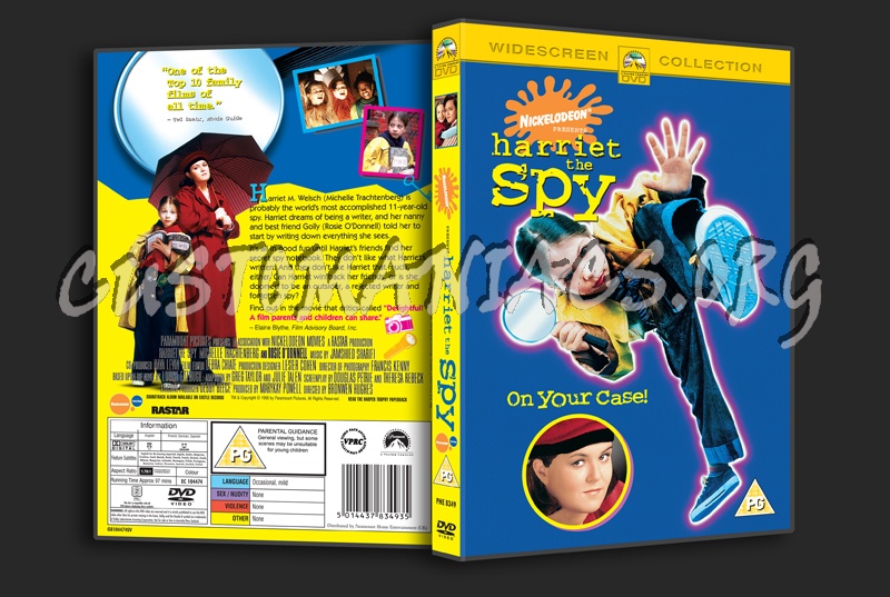 Harriet the Spy dvd cover