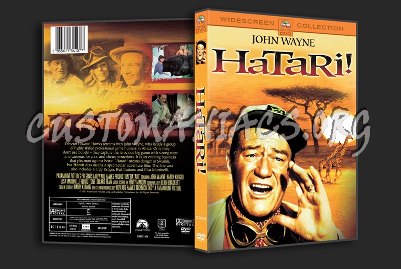 Hatari! dvd cover