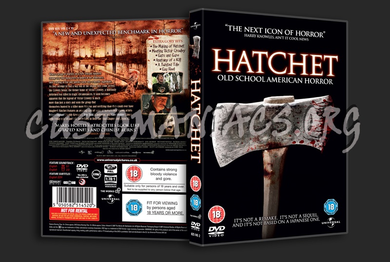 Hatchet dvd cover