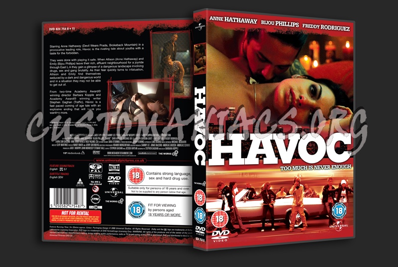 Havoc dvd cover