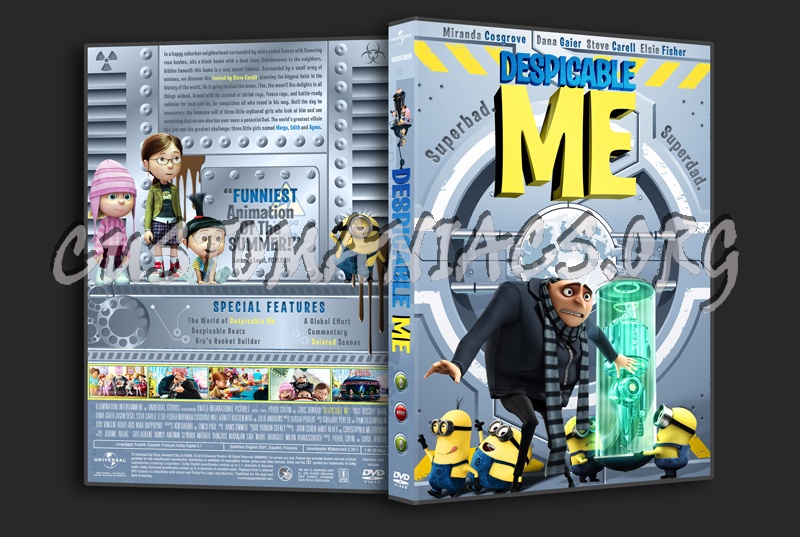 Despicable Me dvd cover