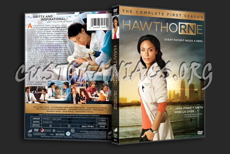 Hawthorne Season 1 dvd cover
