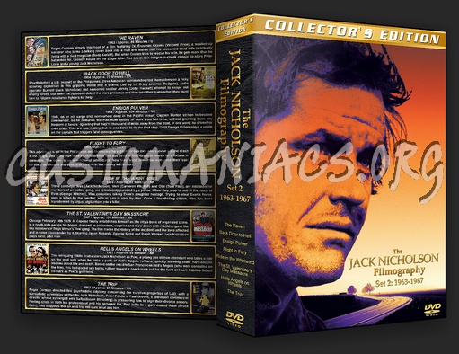 The Jack Nicholson Complete Filmography 1958-2010 dvd cover - DVD ...