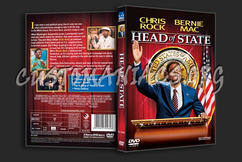 Head of State dvd cover