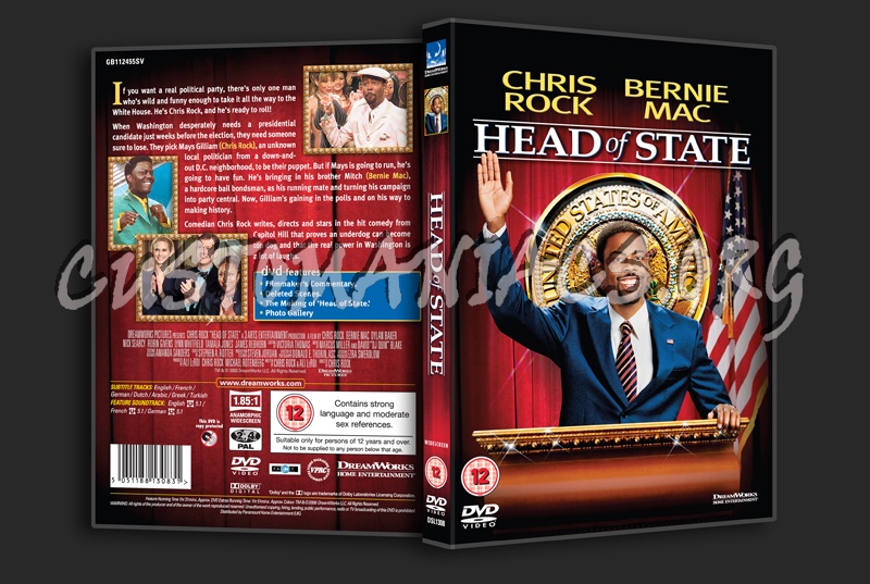 Head of State dvd cover