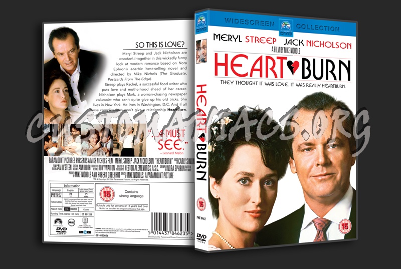 Heartburn dvd cover