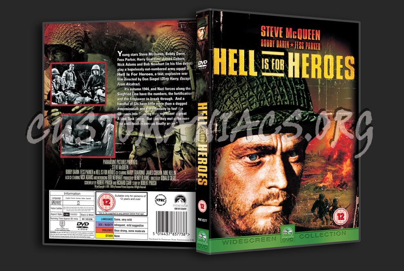 Hell is for Heroes dvd cover