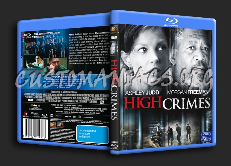 High Crimes blu-ray cover