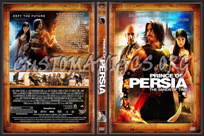 Prince Of Persia:The Sands Of Time dvd cover