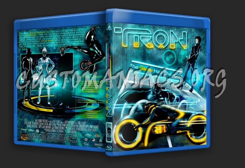 TRON: Legacy blu-ray cover
