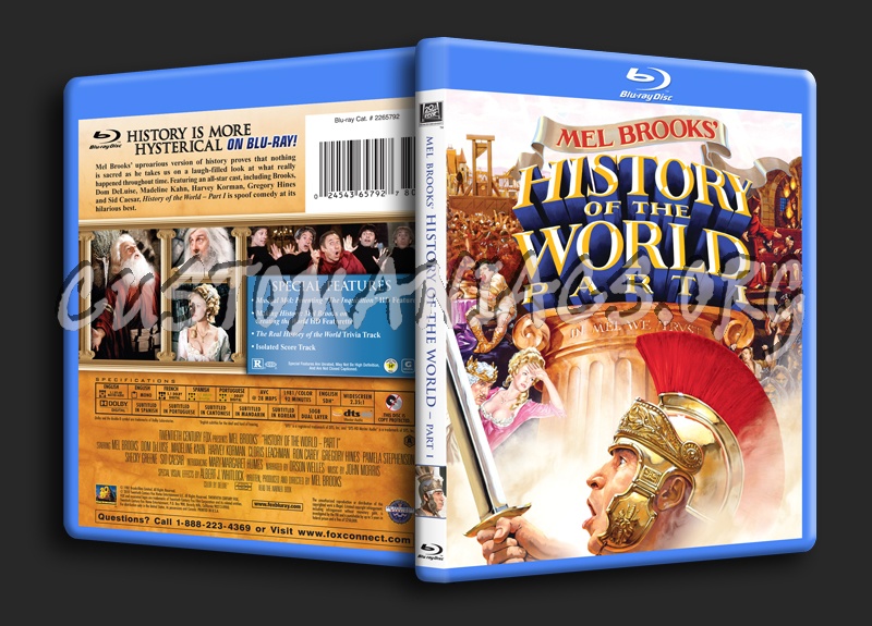 History of the World Part 1 blu-ray cover