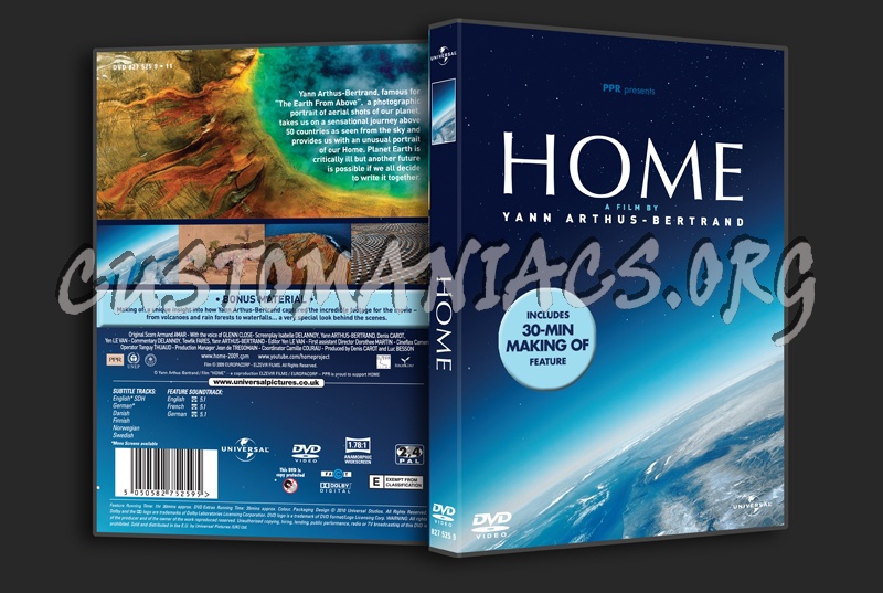 Home dvd cover