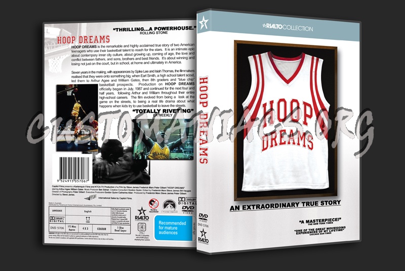 Hoop Dreams dvd cover