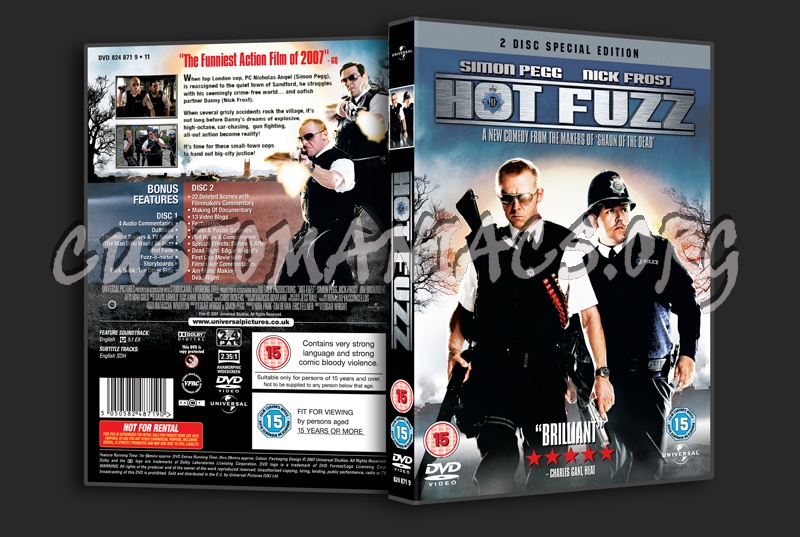 Hot Fuzz dvd cover