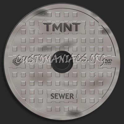 TMNT - Teenage Mutant Ninja Turtles dvd label