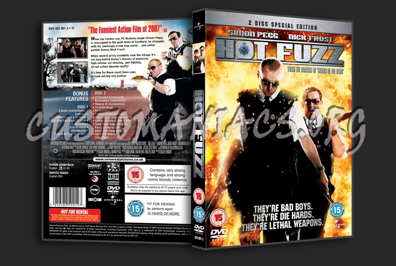 Hot Fuzz dvd cover