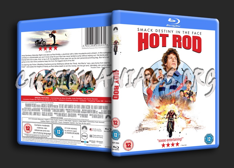 Hot Rod blu-ray cover