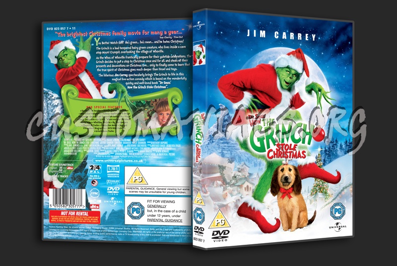 How the Grinch Stole Christmas dvd cover