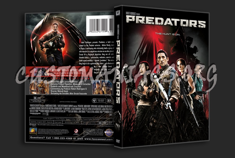 Predators dvd cover