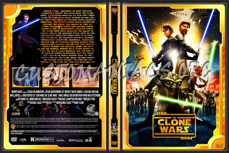 Star Wars:The Clone Wars dvd cover