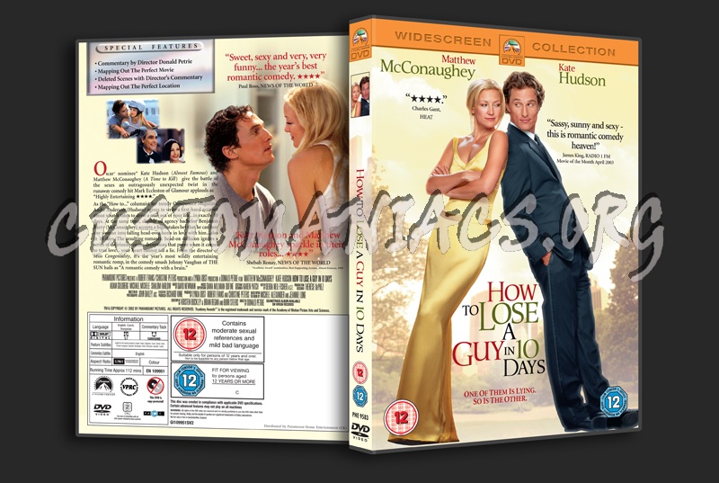 How To Lose A Guy in 10 Days dvd cover