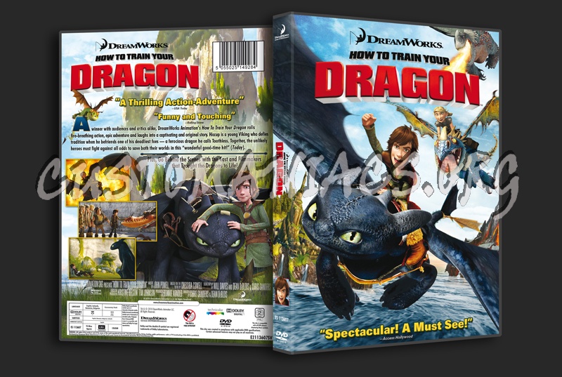 How to Train Your Dragon dvd cover