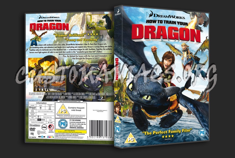 How to Train Your Dragon dvd cover