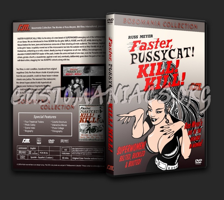 Faster, Pussycat! Kill! Kill! dvd cover