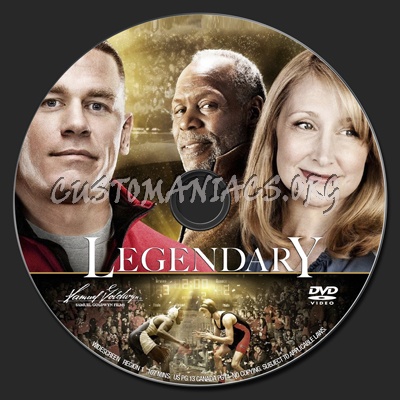 Legendary (2010) dvd label