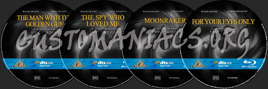 007 James Bond Sets 1-3 blu-ray label