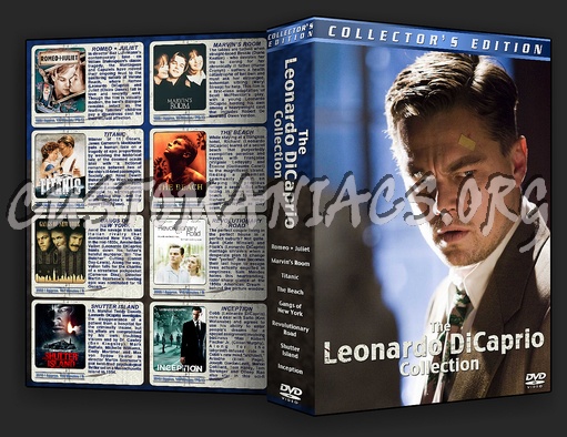 The Leonardo DiCaprio Collection dvd cover