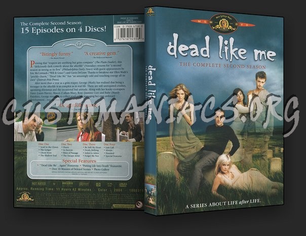 Dead Like Me  Season 2 dvd cover