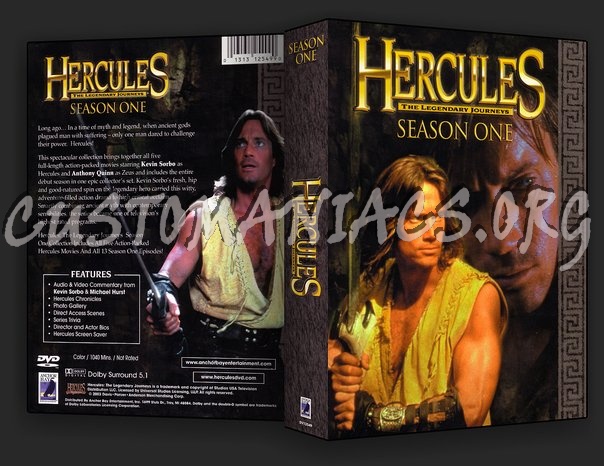 Hercules Season 1 dvd cover