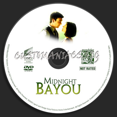 Midnight Bayou dvd label