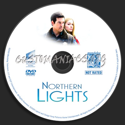 Northern Lights dvd label