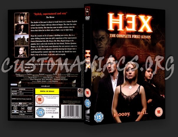 Hex The Complete First Season dvd cover