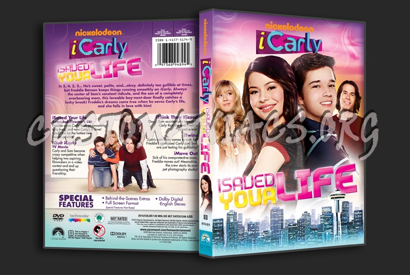 ICarly I Saved Your Life dvd cover