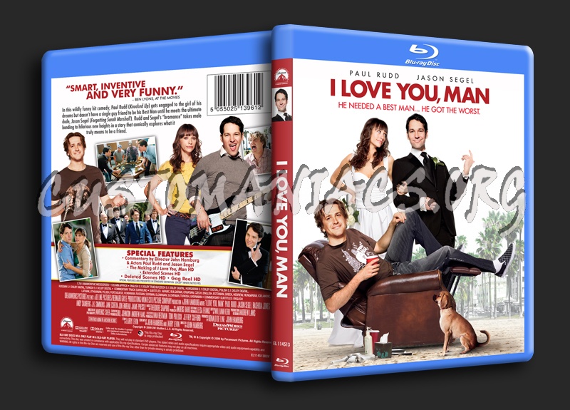 I Love You, Man blu-ray cover