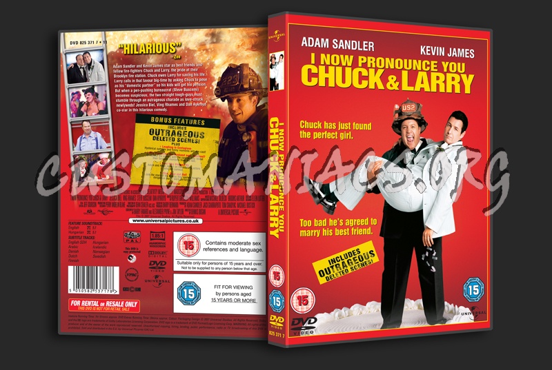 I Now Pronounce you Chuck & Larry dvd cover